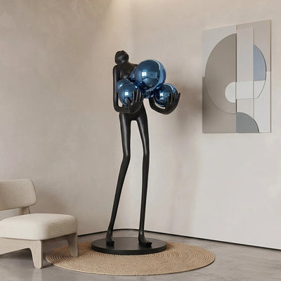 Azure Radiance Sculpture