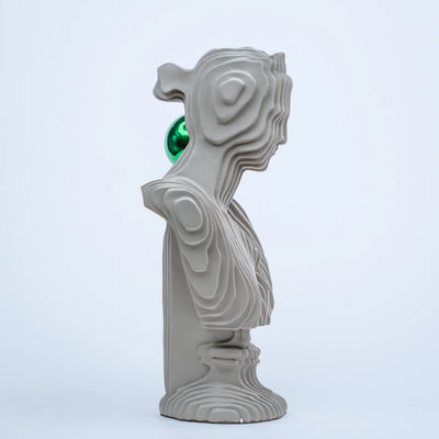 Modern Muse Bust - Brownish Grey