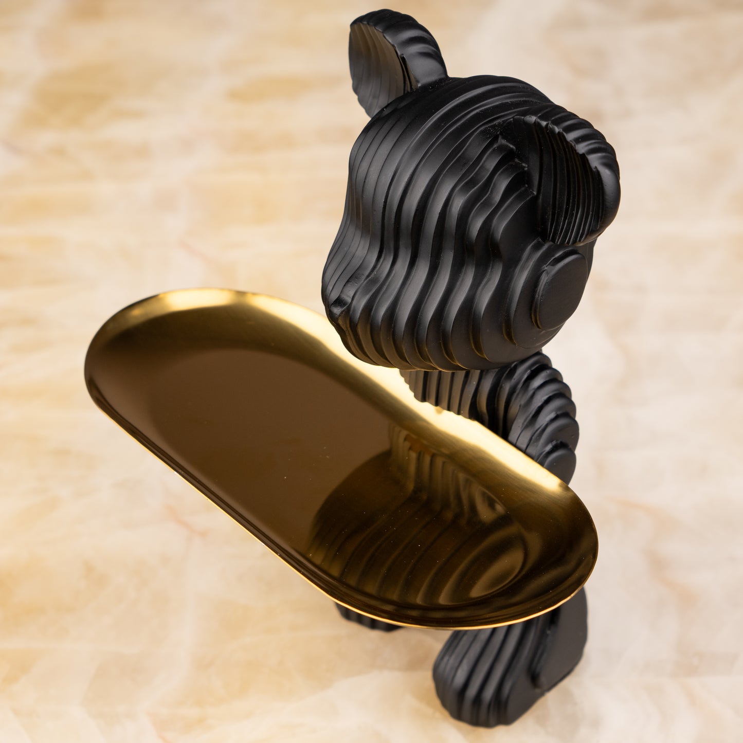 Ripple Bear Tray - Black