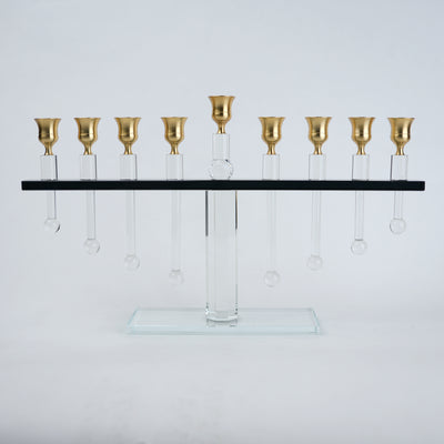 Linear Crystal Candle Stand