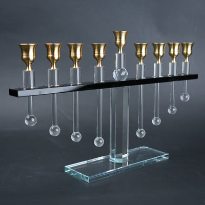 Linear Crystal Candle Stand
