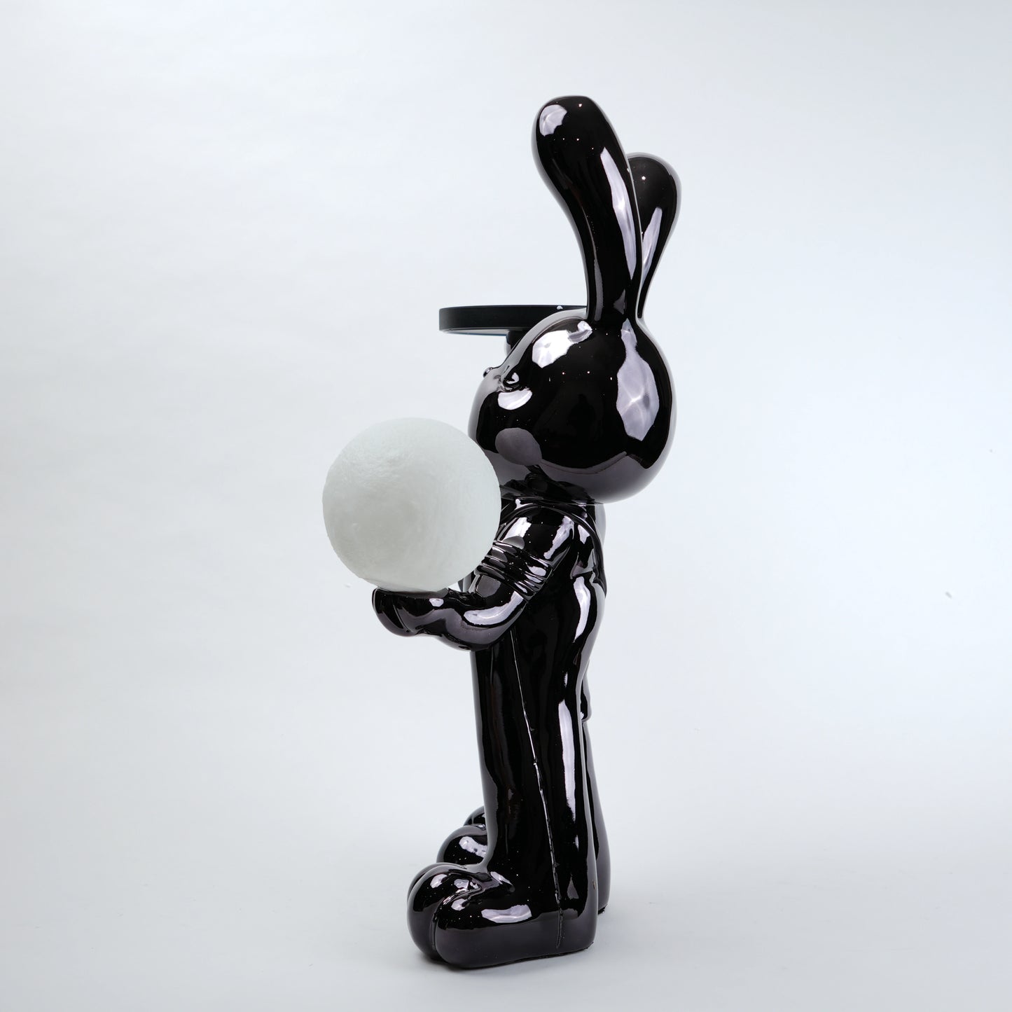 Multi Light Bunny Tray Lamp styled tabletop decor