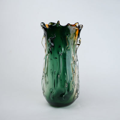 Forest Ember Glass Vase