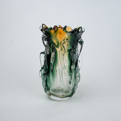 Forest Ember Glass Vase