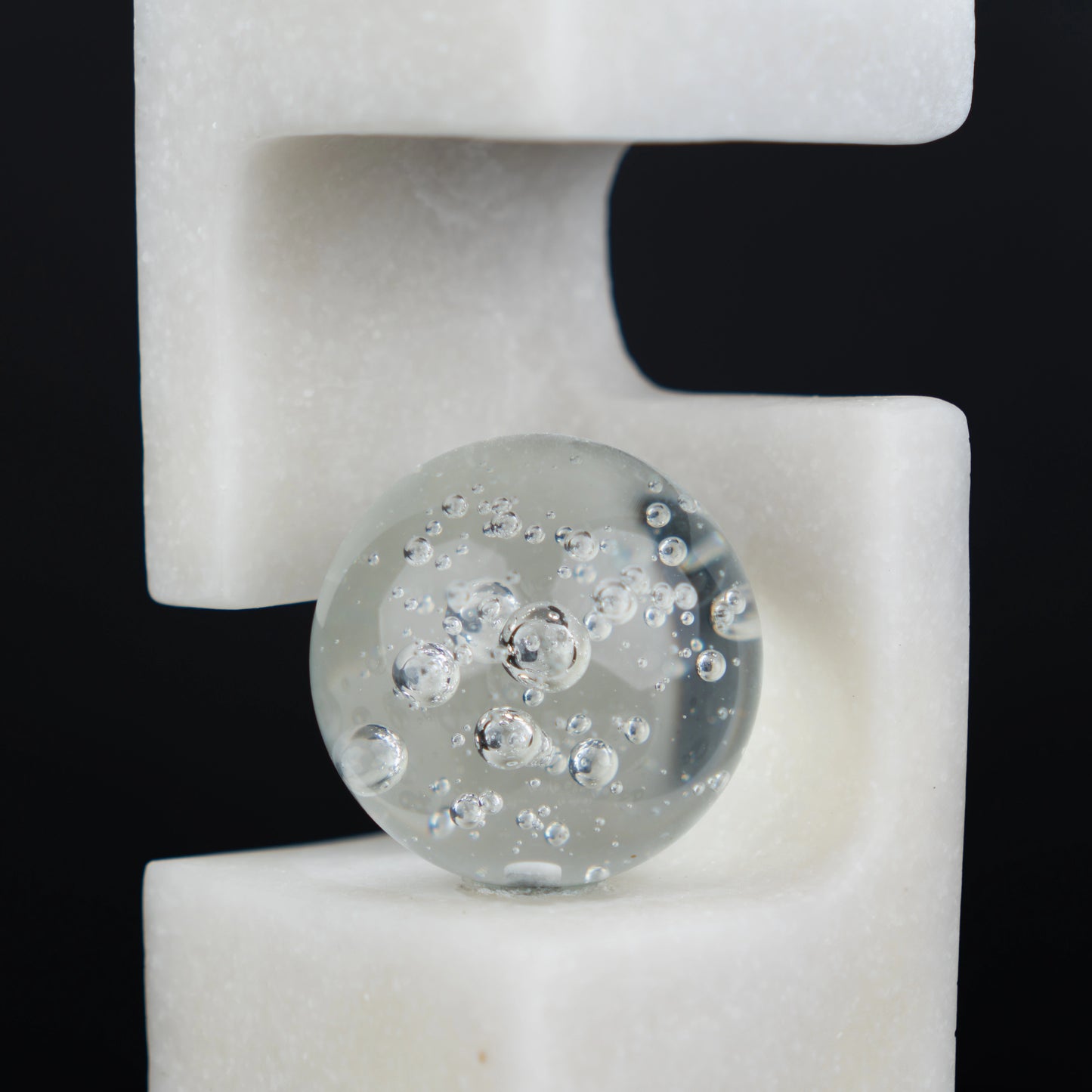Abstract Marble Crystal Ball