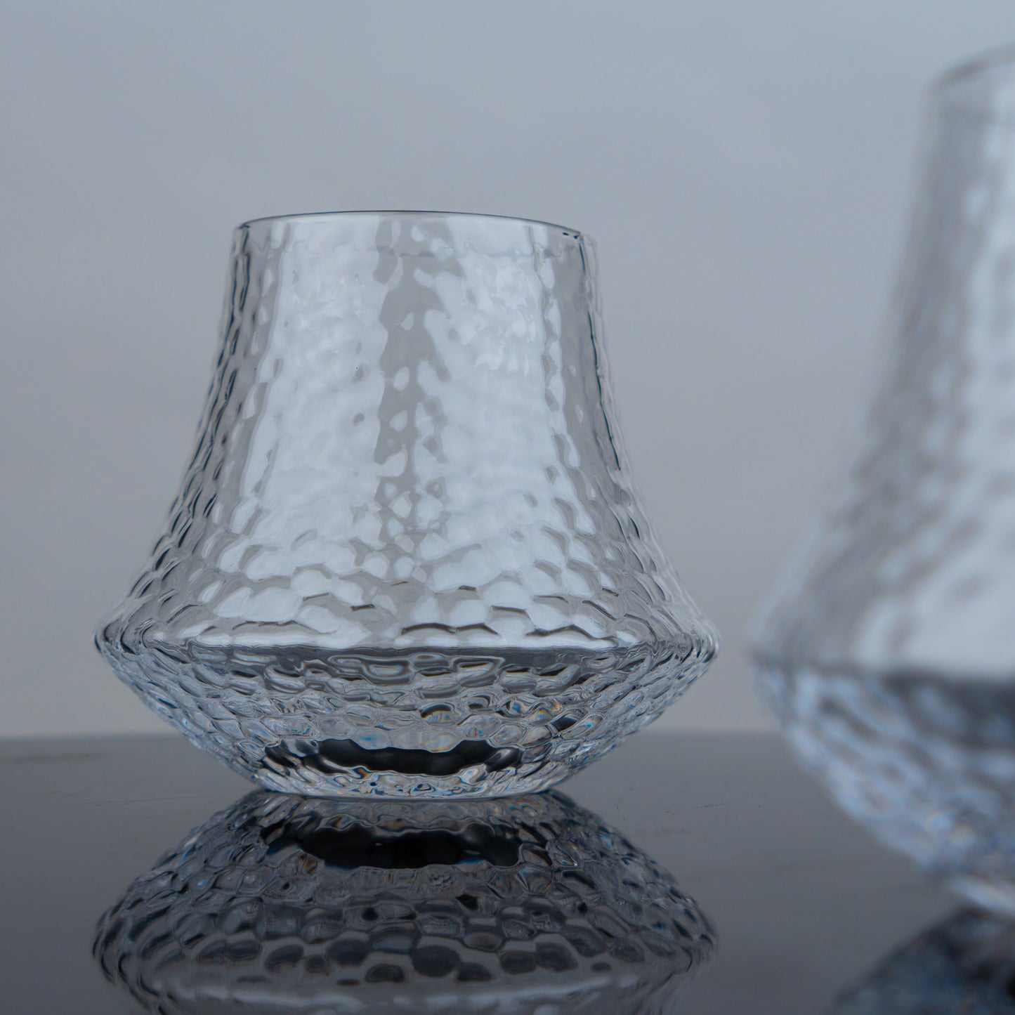Hammered Tumbler Glasses - Set of 4