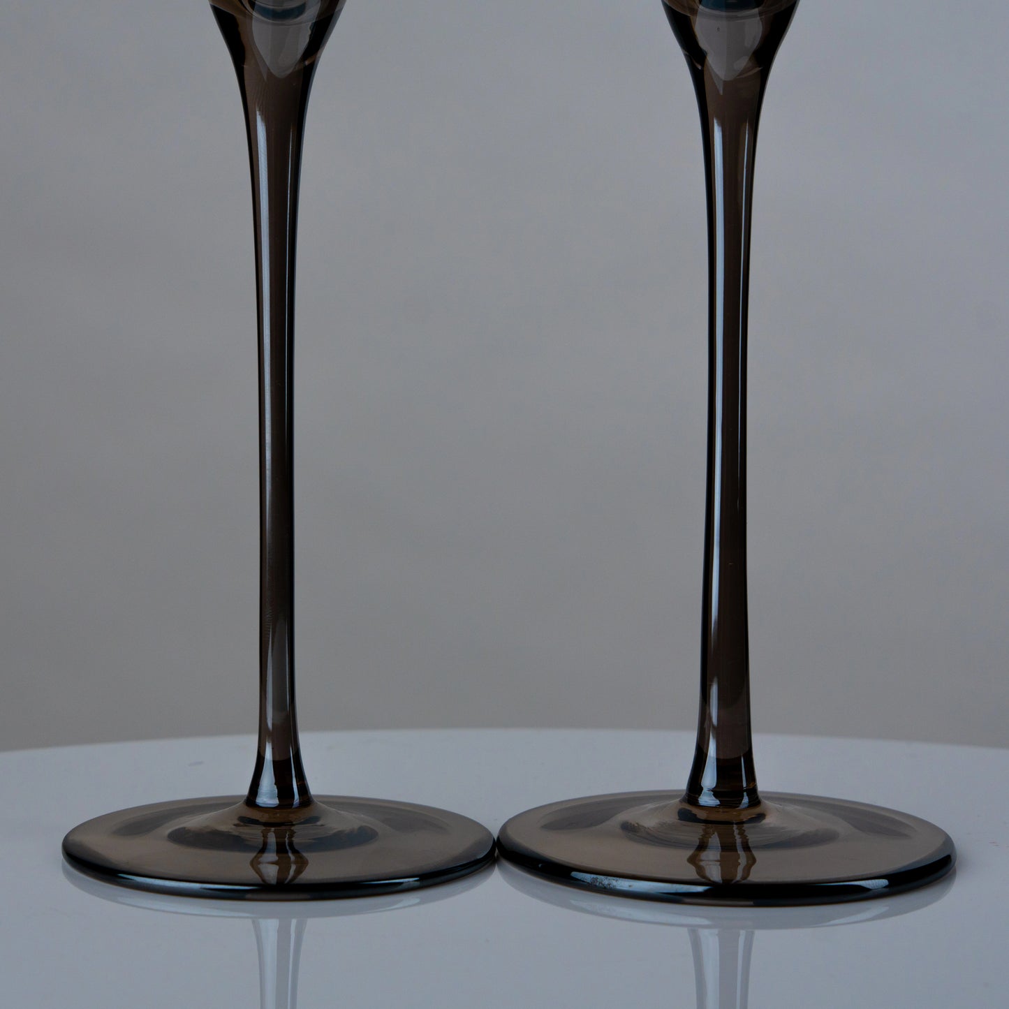 Slanted Rim Champagne Flutes - Set of 2