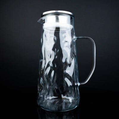 7-Piece Wavy Glass Beverage Set