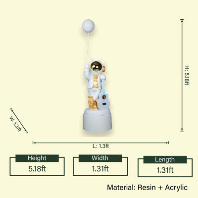 Astronaut Galaxy Speaker - Gold