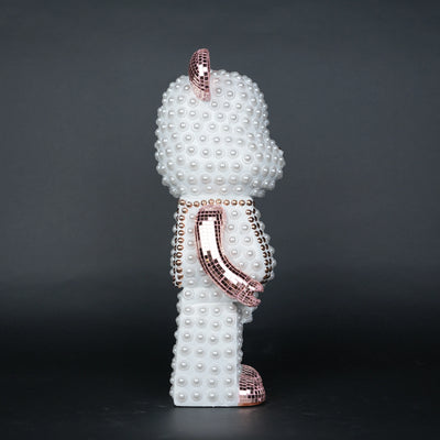 Rose Bear Figurine - Small