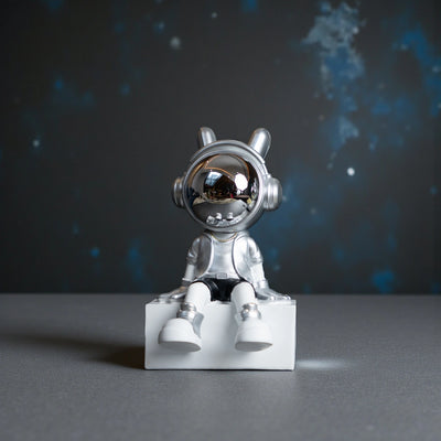 Cosmic Daydreamer Figurine- Silver