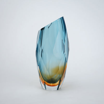 Prism Aura Glass Vase