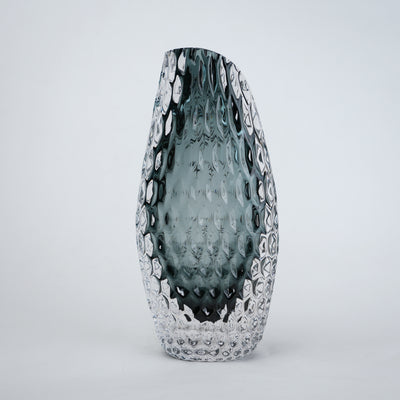 Honeycomb Grey Vase