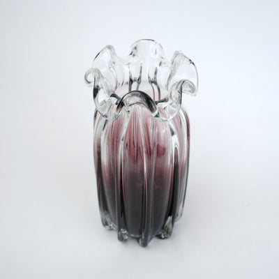 Blush Noir Glass Vase