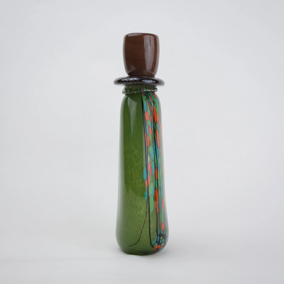 Emerald Drip Candle Holder