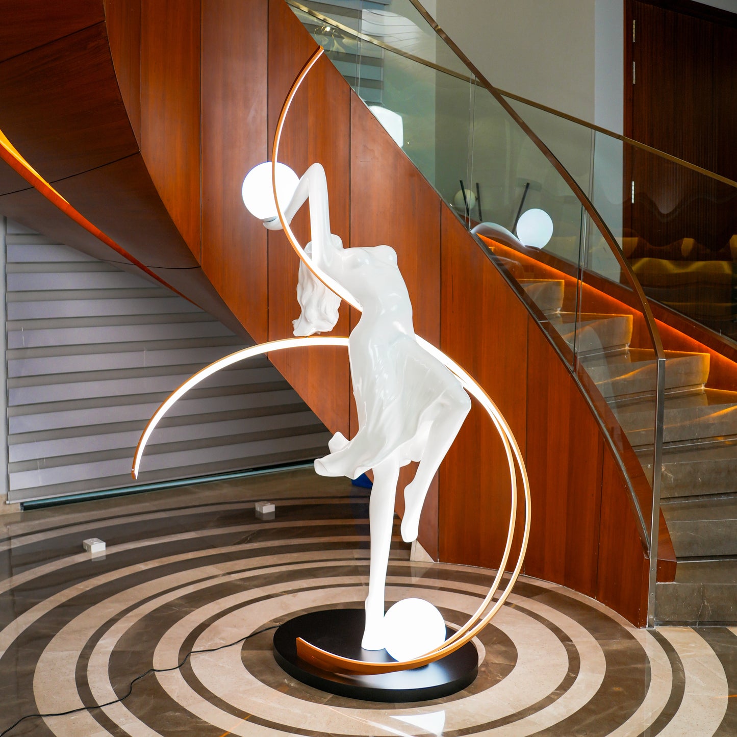 Liberty Sculpture Floor Lamp