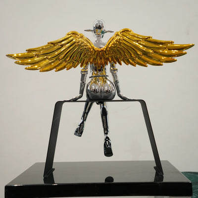 Silver Elegance Lady Decor