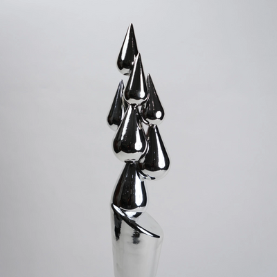 Chrome Drop Tower Accent