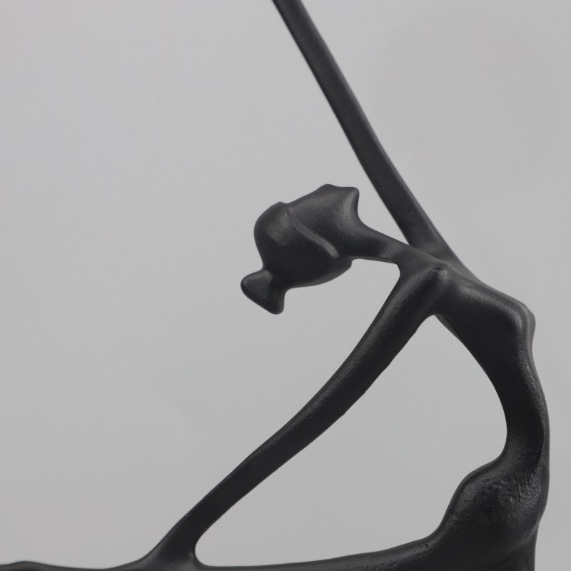 Graceful Motion Ballerina Sculpture - Blue