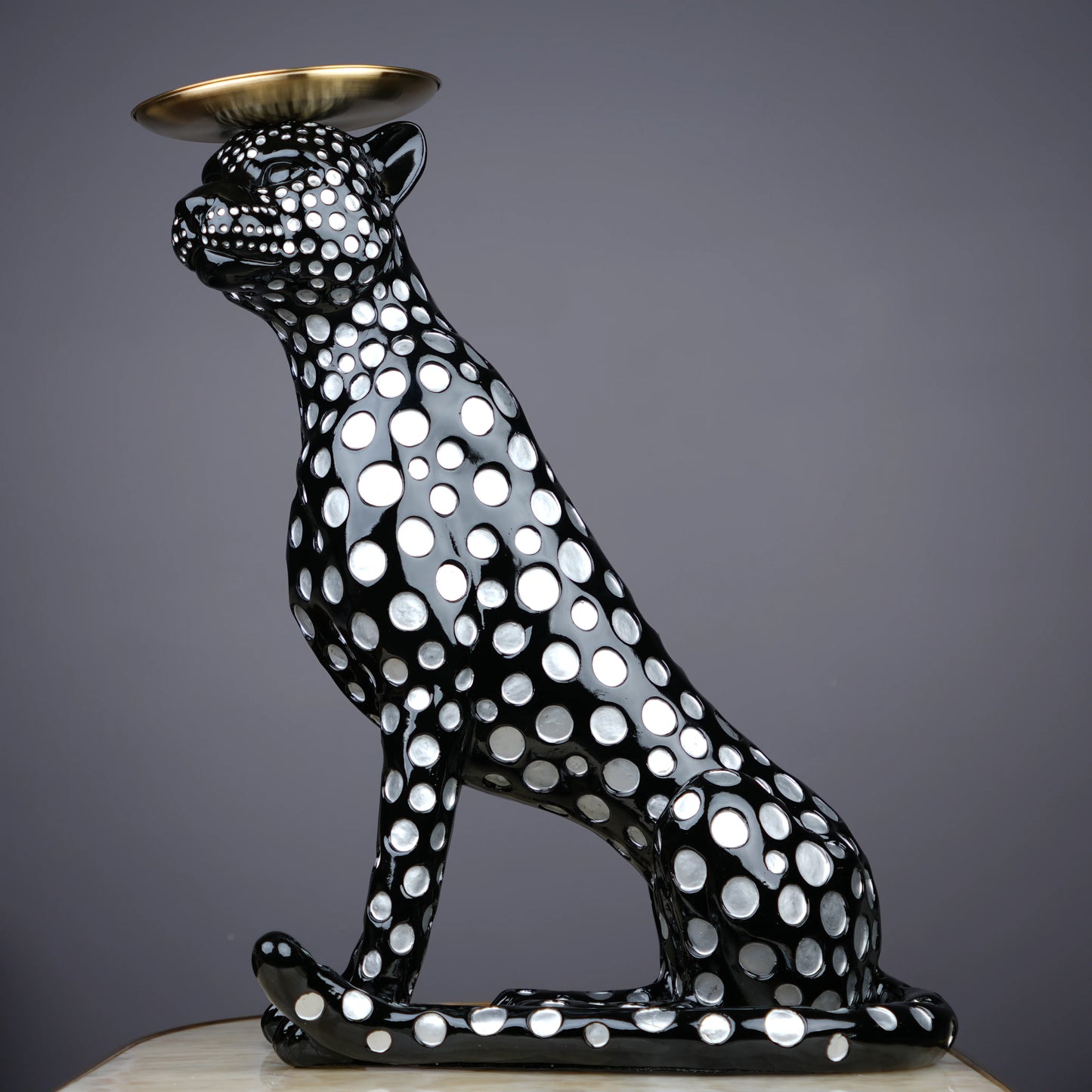 Black Majestic Leopard