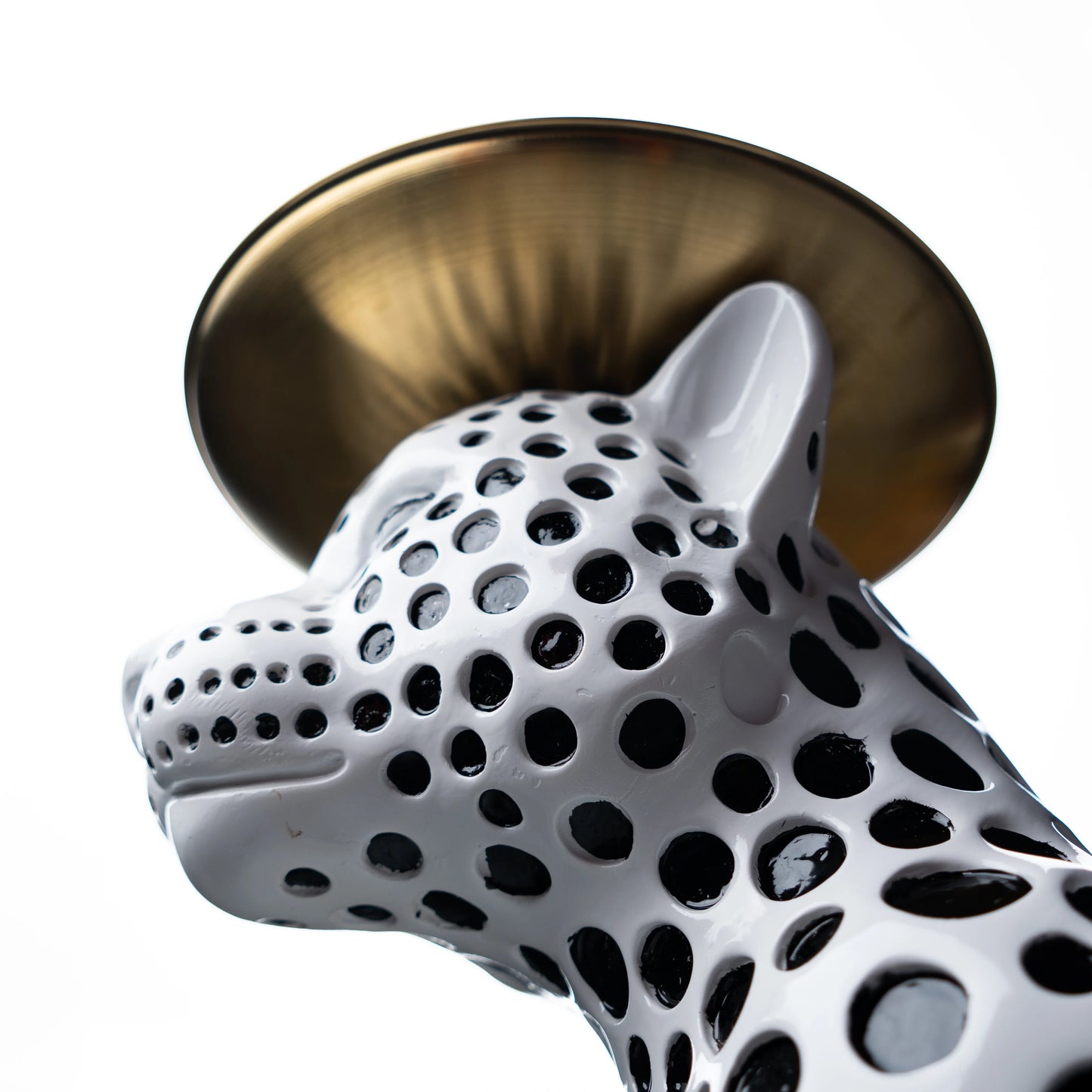 White Majestic Leopard