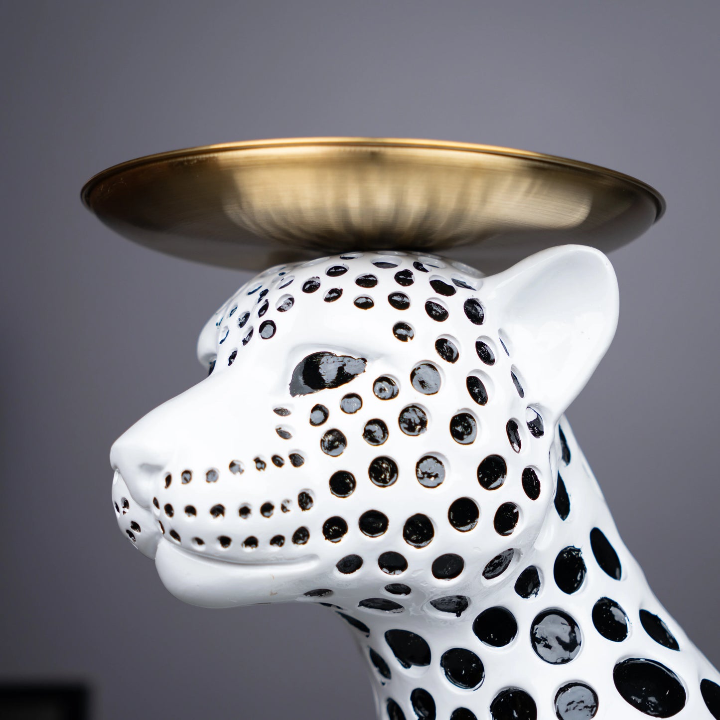 White Majestic Leopard