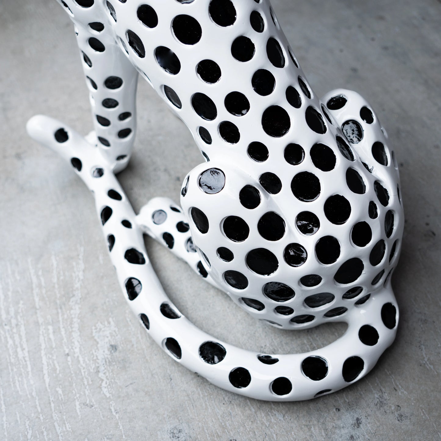White Majestic Leopard
