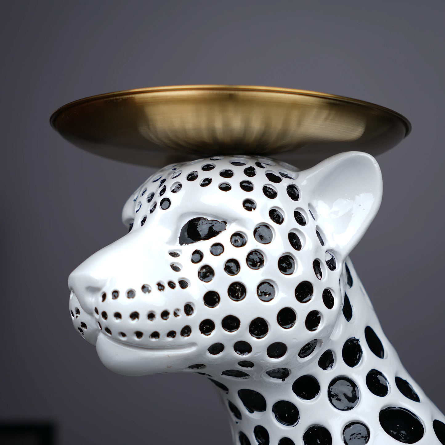White Majestic Leopard