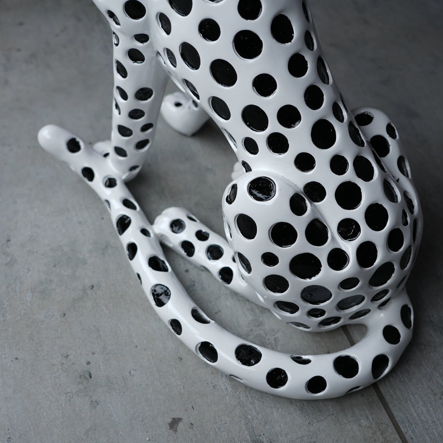 White Majestic Leopard