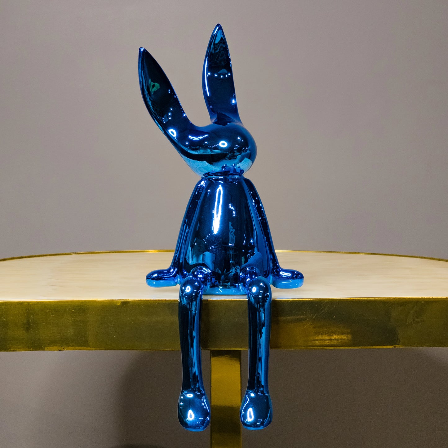 Blue Bunny Decor