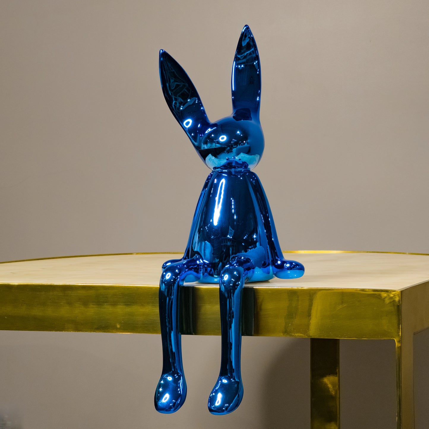Blue Bunny Decor