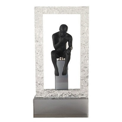 Silent Reflection Form clean cutout on grey