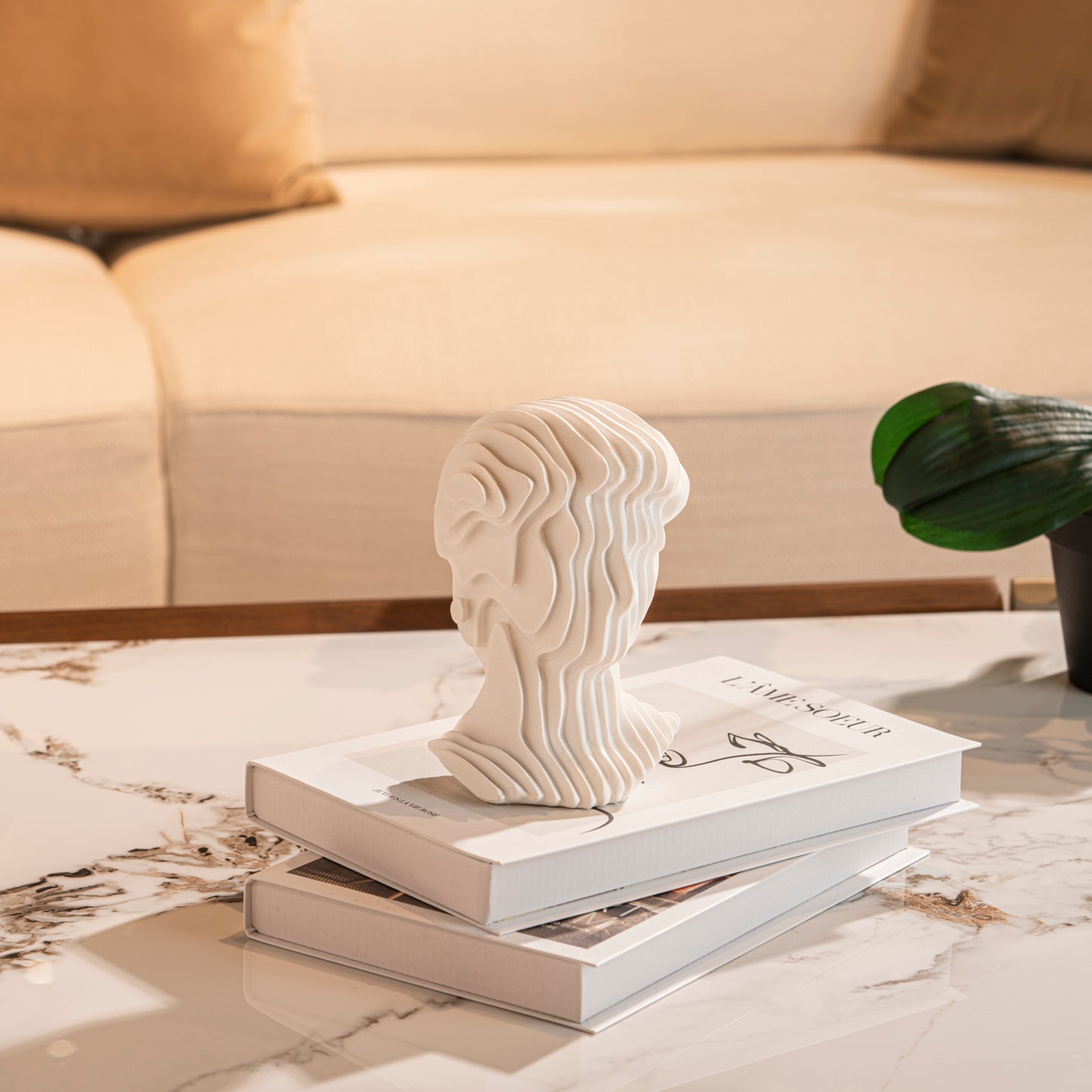 Ethereal Form Resin Sculpture