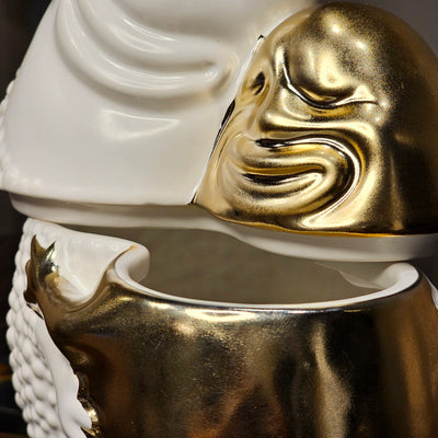Golden Embrace Hug Figurine
