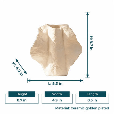 Organic Crest Vase