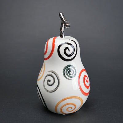 Spiral Pear Decor