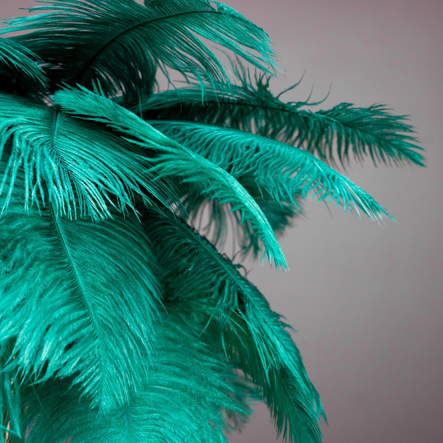 Feather Glow Lamp - Emerald