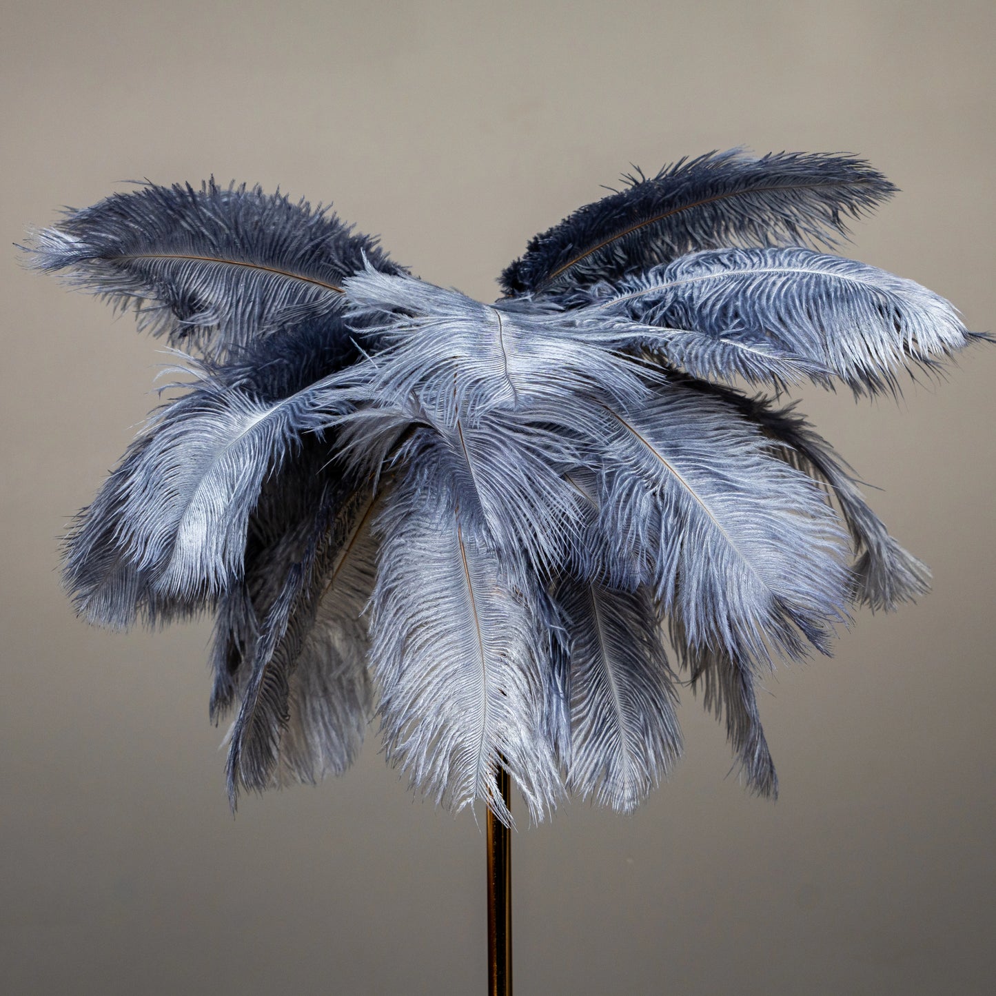 Feather Glow Lamp - Moon Grey