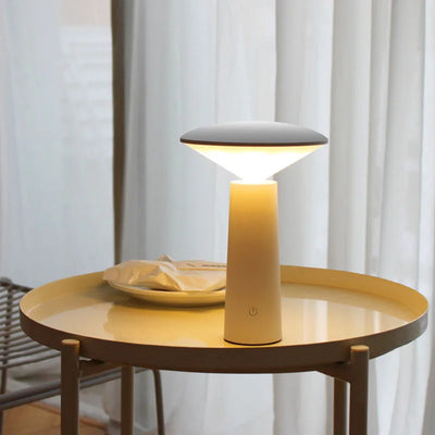Infinity Halo LED Table Lamp - White