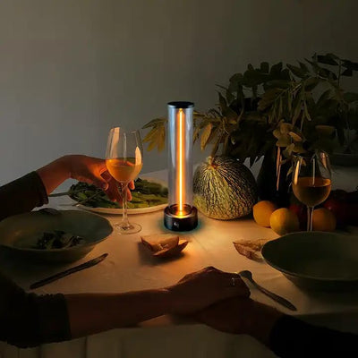 Golden Spiral Table Lamp