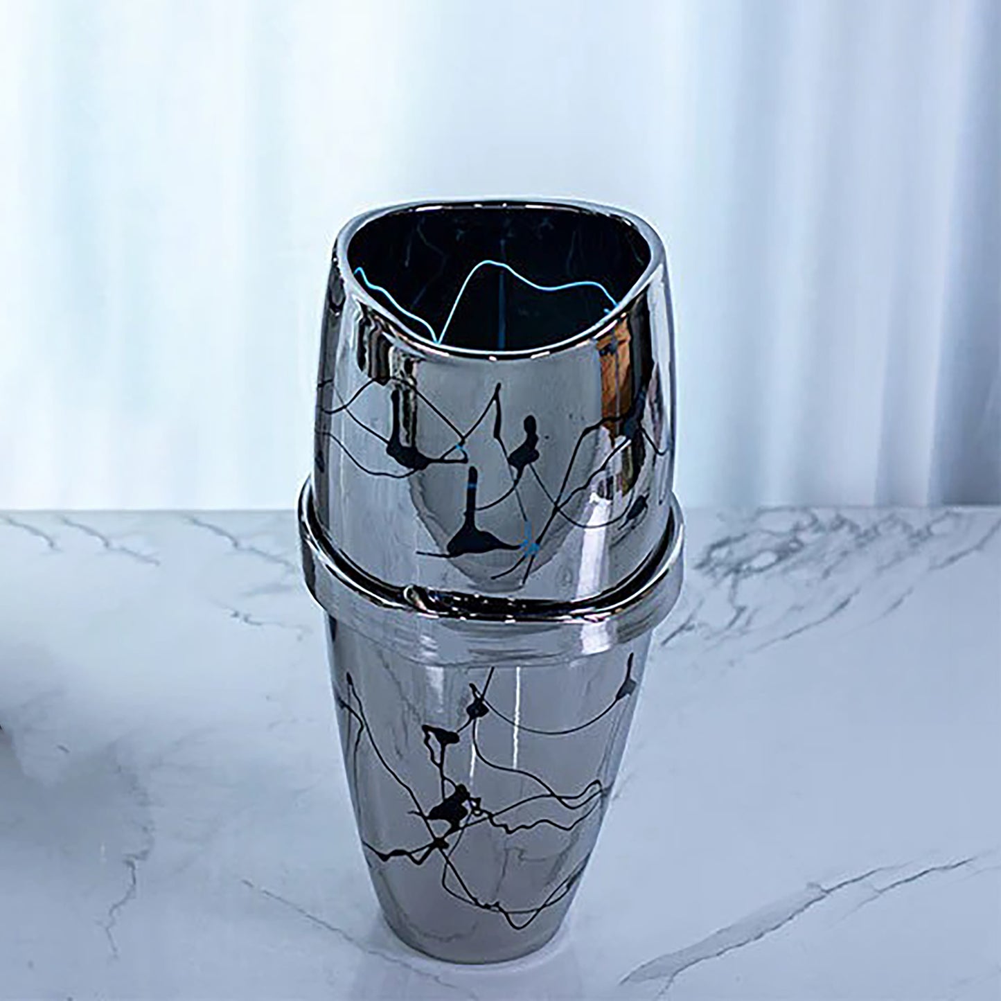 Radiant Dark Coloured Artisan Vase