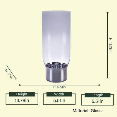 Modern Grey Elegance Vase
