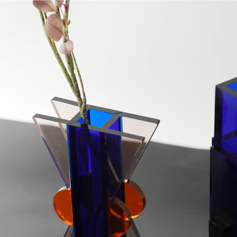 Blue Aura close-up, panels & eucalyptus