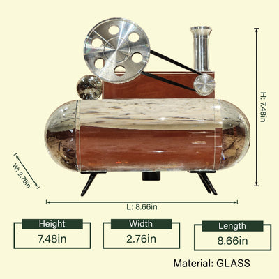 Vintage Vision Glass Reel Decor