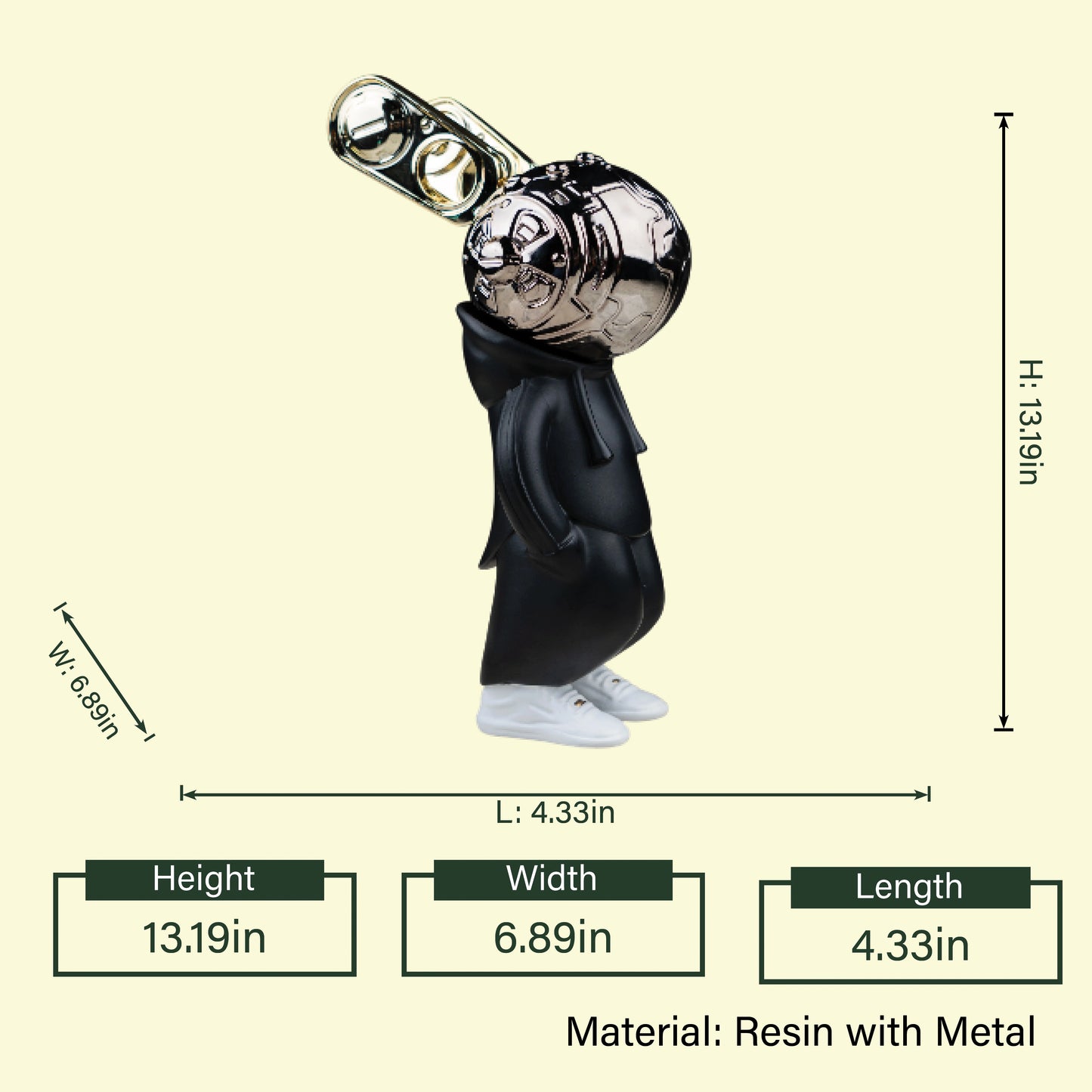 Hooded Hype Figurine