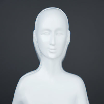 Graceful Motion Figurine - White