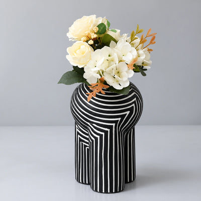 Harmonic Form Abstract Resin Vase
