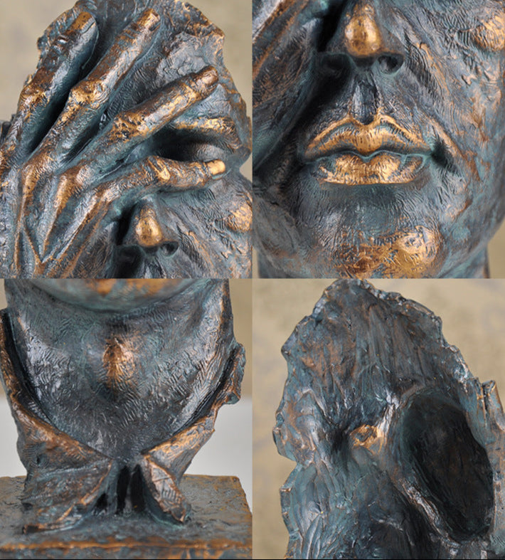 Veiled Vision Resin Face