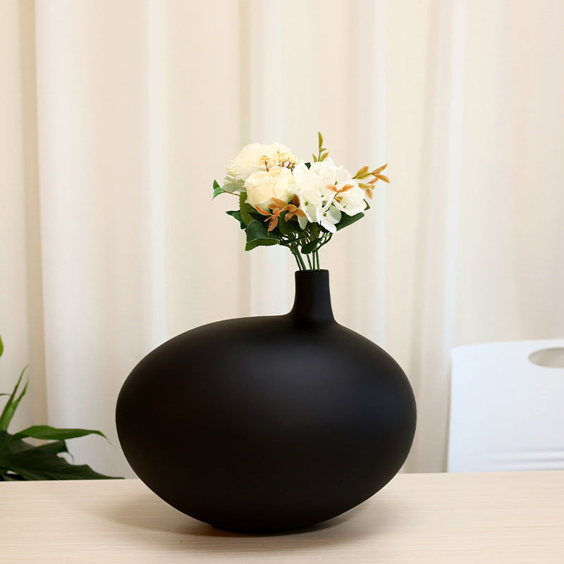 Celeste Modern Round Vase