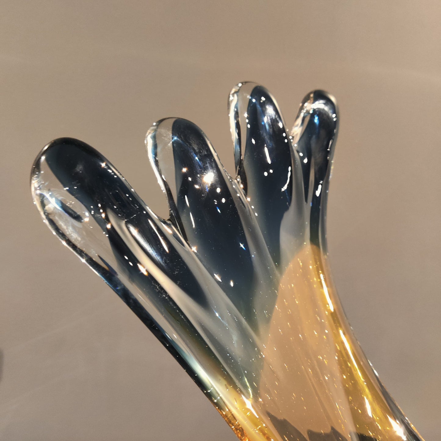 Horizon Embrace Handblown Glass Vase